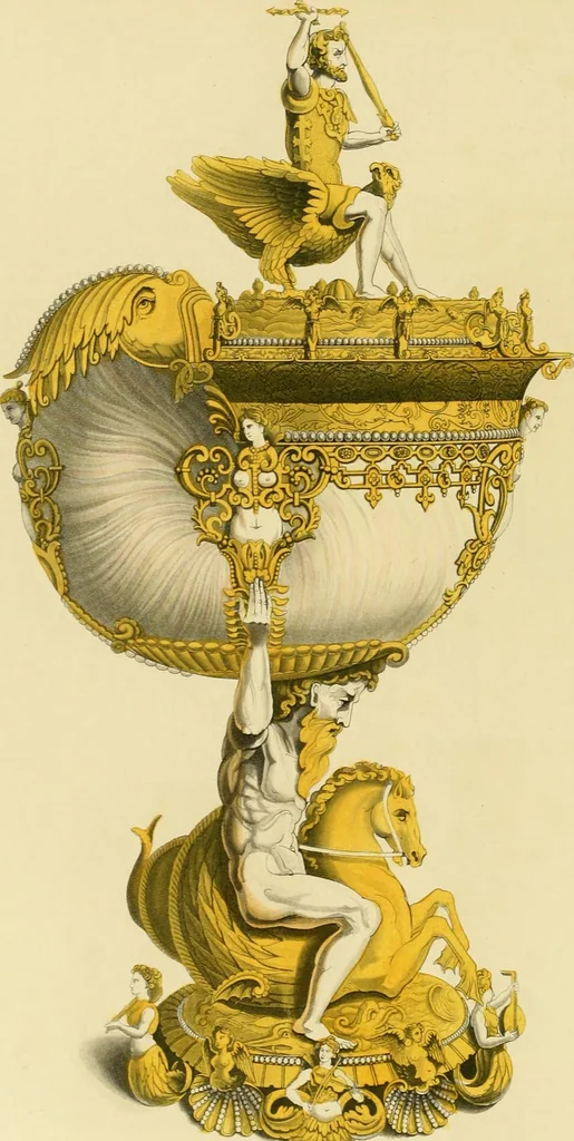 An illustration from Dresses and decorations of the Middle Ages, 1843, leaf 320