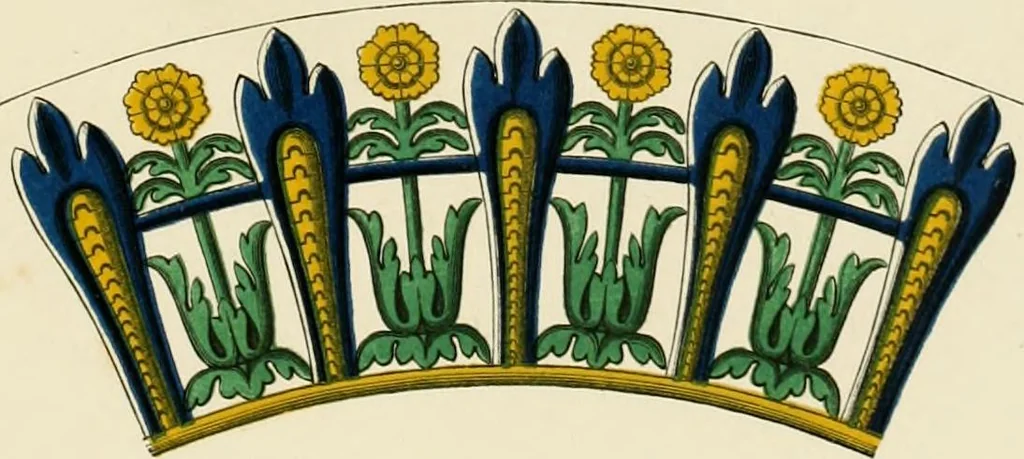 An illustration from Dresses and decorations of the Middle Ages, 1843, leaf 329