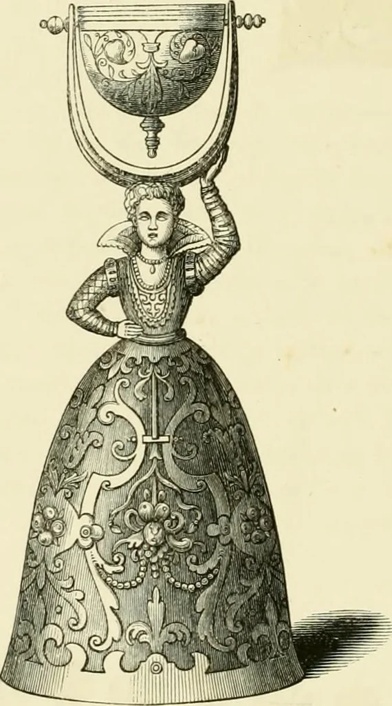 An illustration from Dresses and decorations of the Middle Ages, 1843, leaf 330