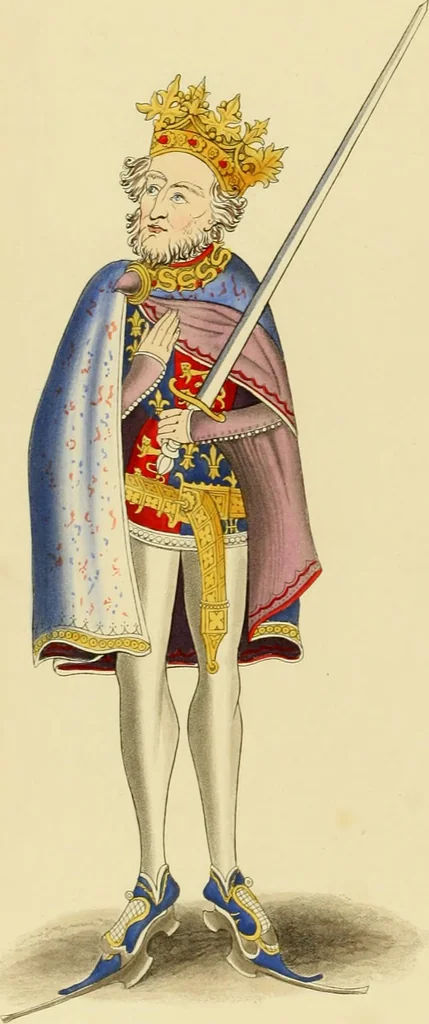 An illustration from Dresses and decorations of the Middle Ages, 1843, leaf 54