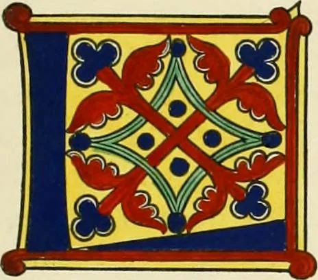 An illustration from Dresses and decorations of the Middle Ages, 1843, leaf 63