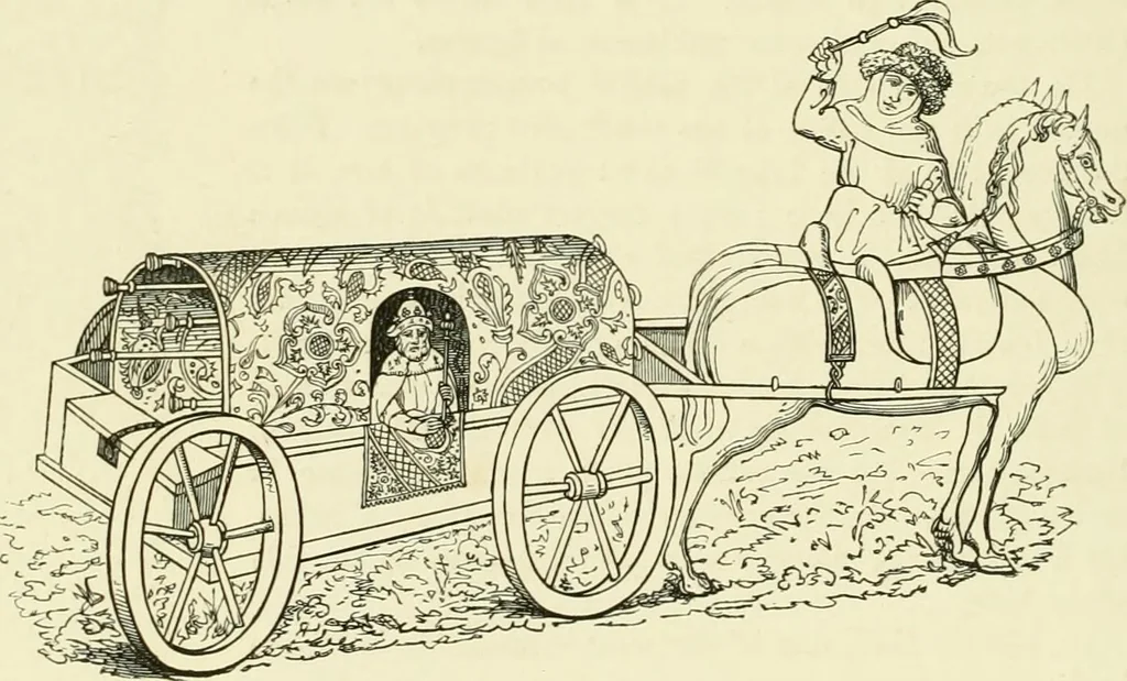 An illustration from Dresses and decorations of the Middle Ages, 1843, leaf 64