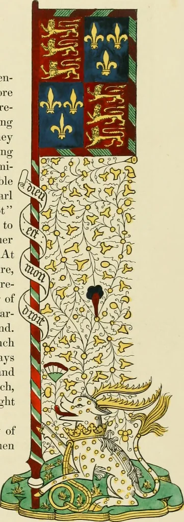An illustration from Dresses and decorations of the Middle Ages, 1843, leaf 73