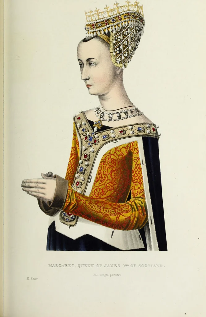 An illustration from Dresses and decorations of the Middle Ages, 1843, leaf 100