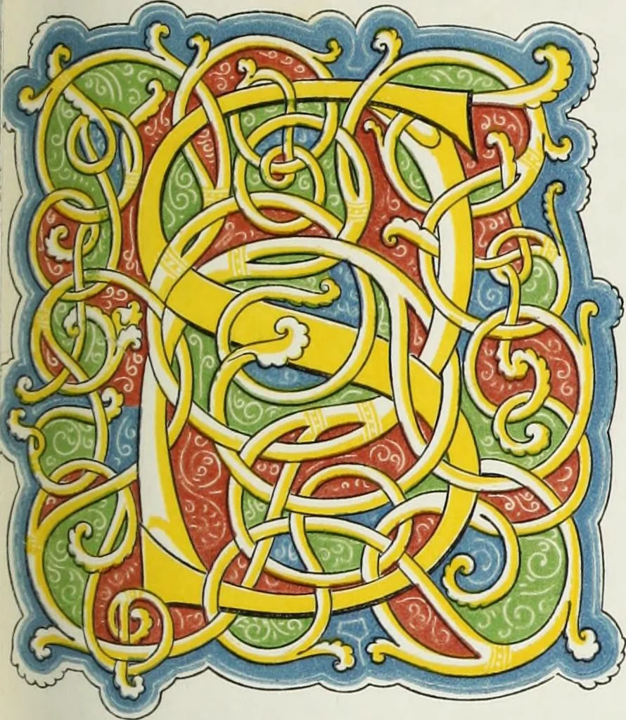 An illustration from Dresses and decorations of the Middle Ages, 1843, leaf 102