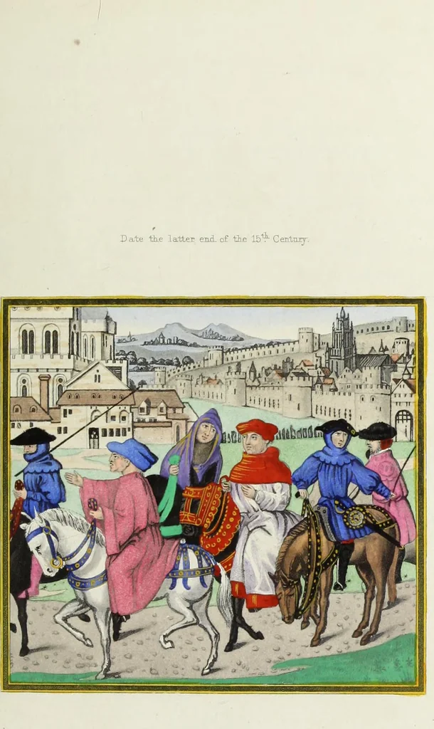 An illustration from Dresses and decorations of the Middle Ages, 1843, leaf 108