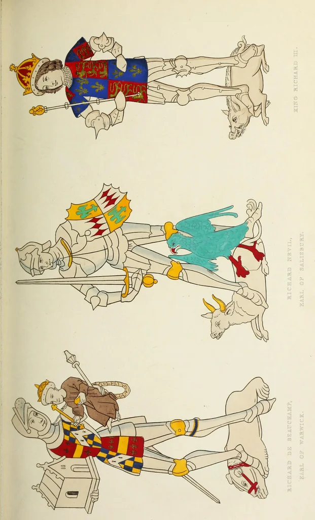 An illustration from Dresses and decorations of the Middle Ages, 1843, leaf 112