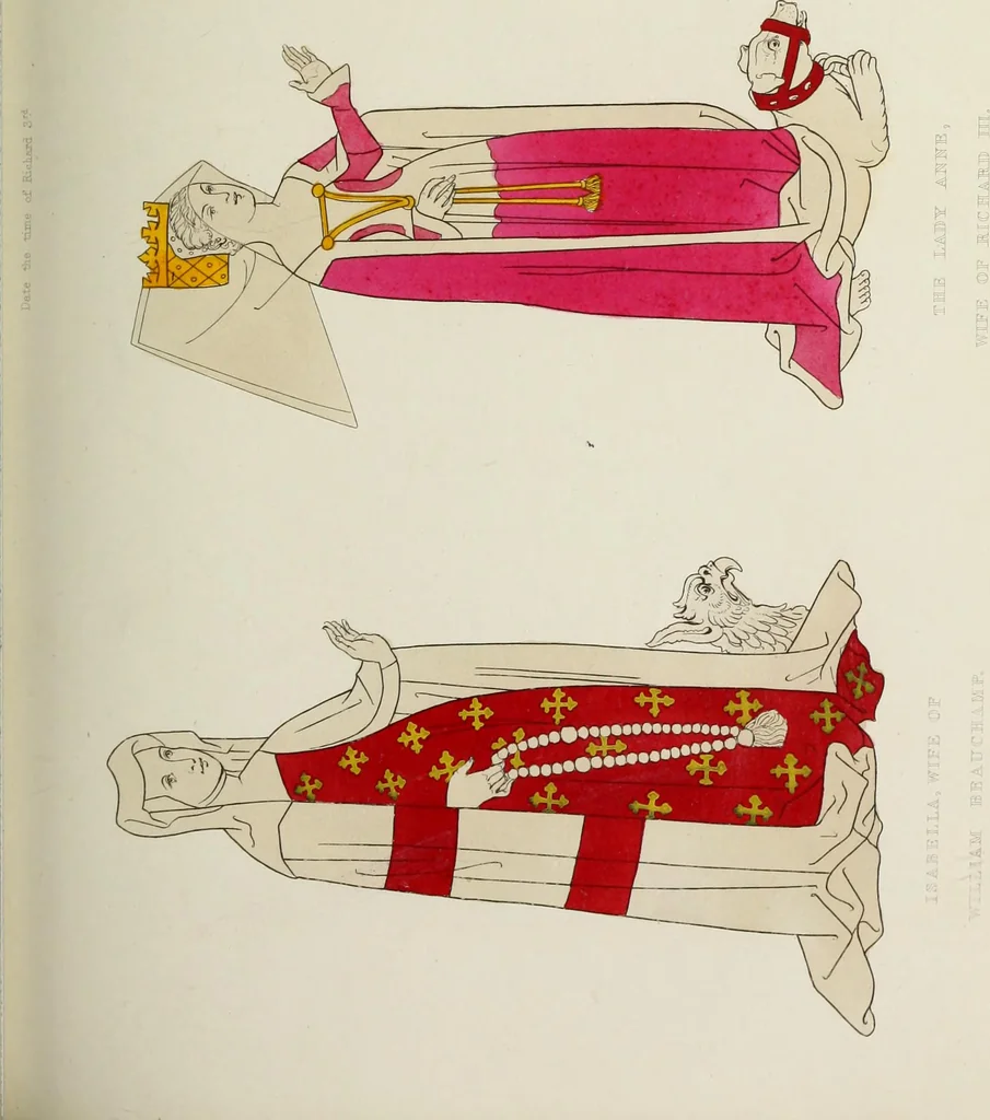 An illustration from Dresses and decorations of the Middle Ages, 1843, leaf 116