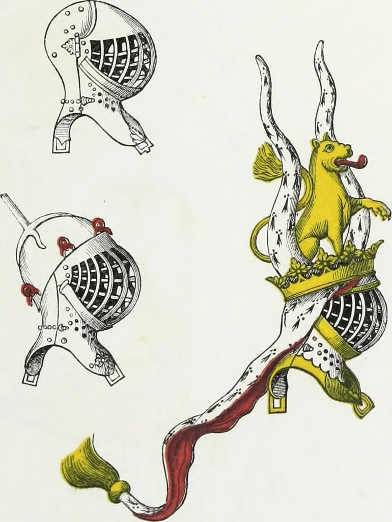 An illustration from Dresses and decorations of the Middle Ages, 1843, leaf 126