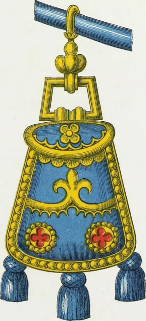 An illustration from Dresses and decorations of the Middle Ages, 1843, leaf 166