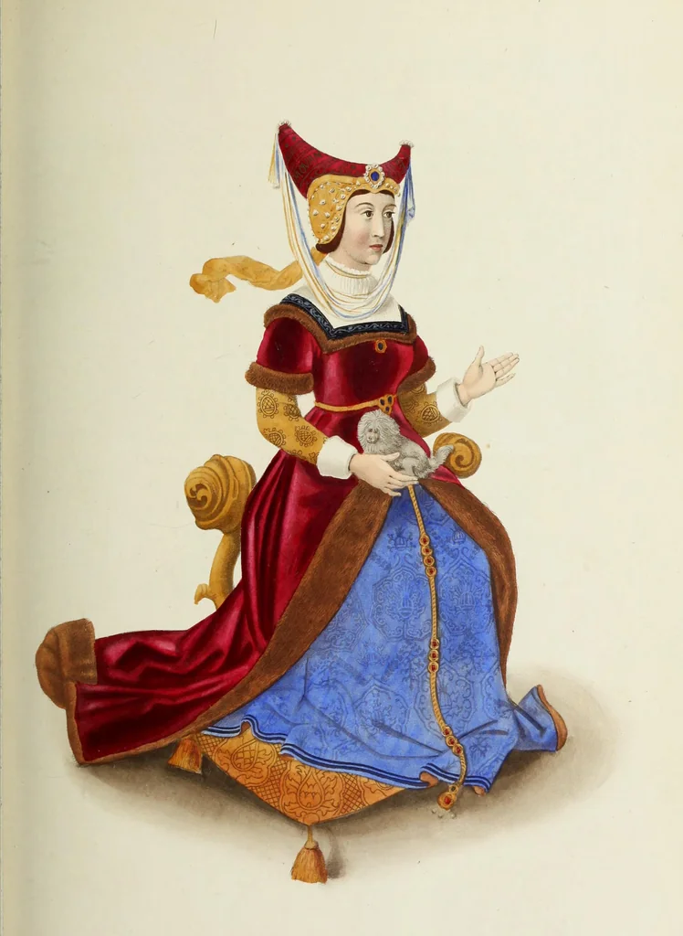 An illustration from Dresses and decorations of the Middle Ages, 1843, leaf 176