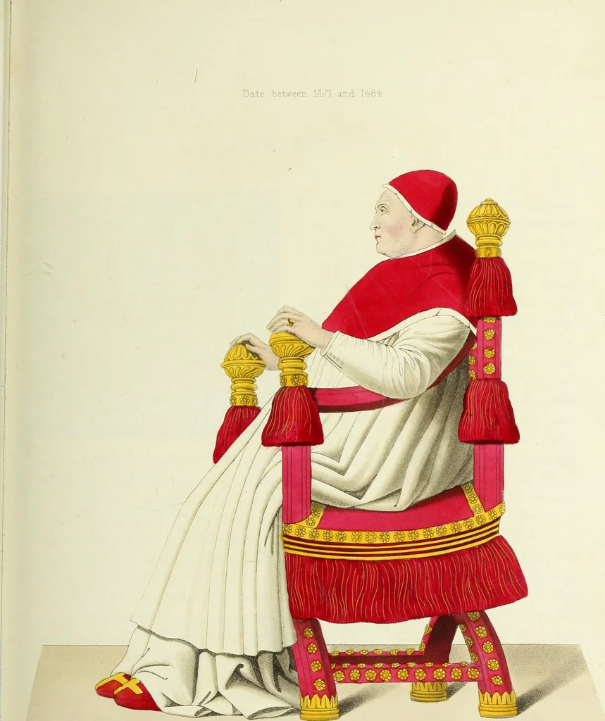 An illustration from Dresses and decorations of the Middle Ages, 1843, leaf 18