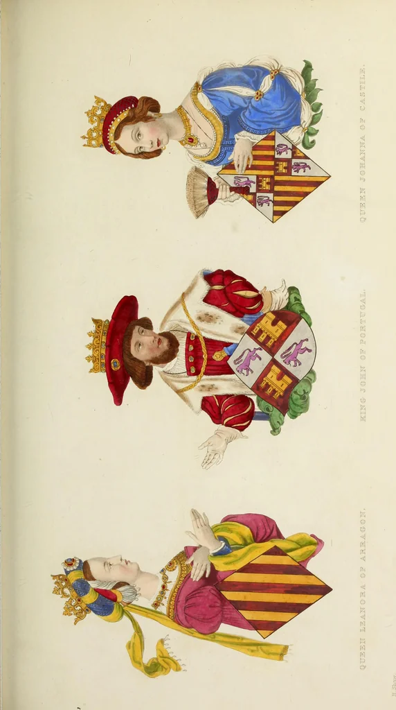 An illustration from Dresses and decorations of the Middle Ages, 1843, leaf 184