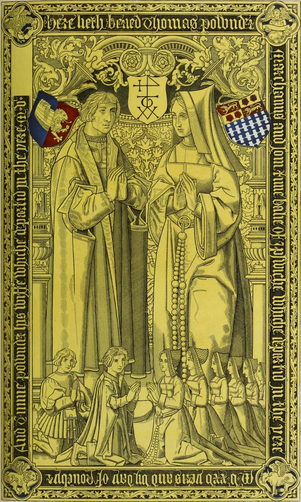 An illustration from Dresses and decorations of the Middle Ages, 1843, leaf 188