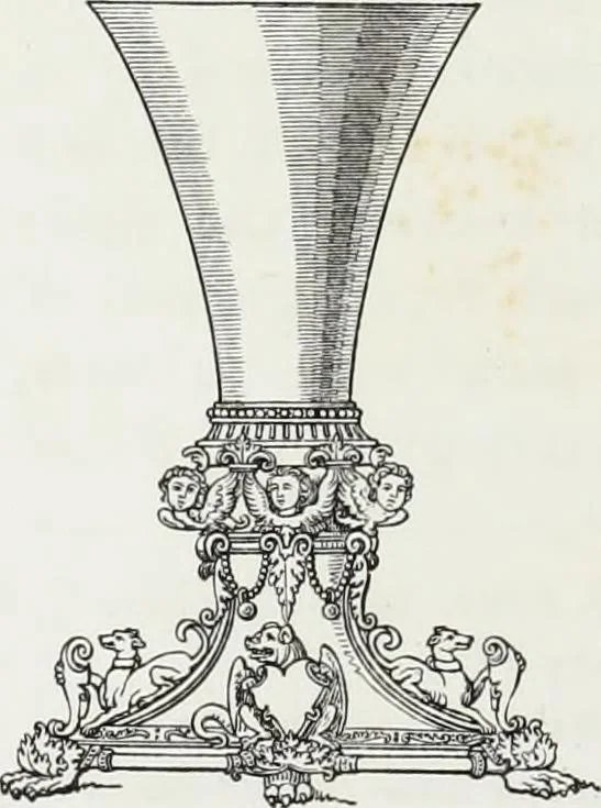 An illustration from Dresses and decorations of the Middle Ages, 1843, leaf 191