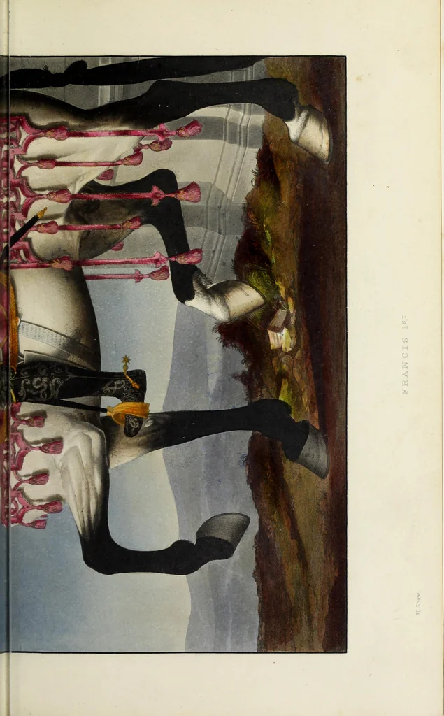 An illustration from Dresses and decorations of the Middle Ages, 1843, leaf 192