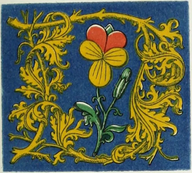An illustration from Dresses and decorations of the Middle Ages, 1843, leaf 210