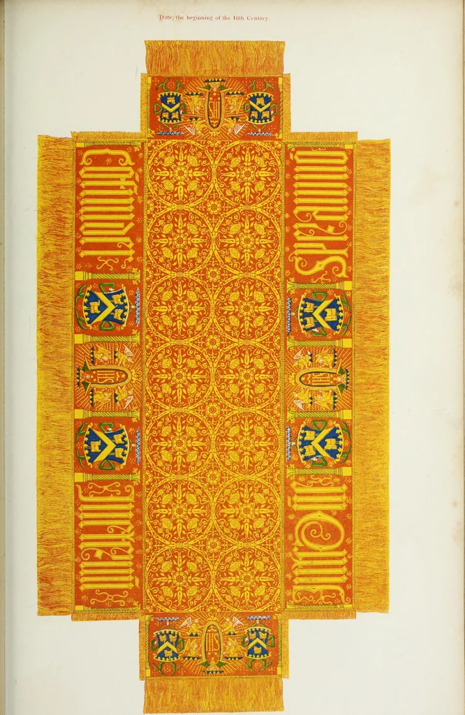 An illustration from Dresses and decorations of the Middle Ages, 1843, leaf 216