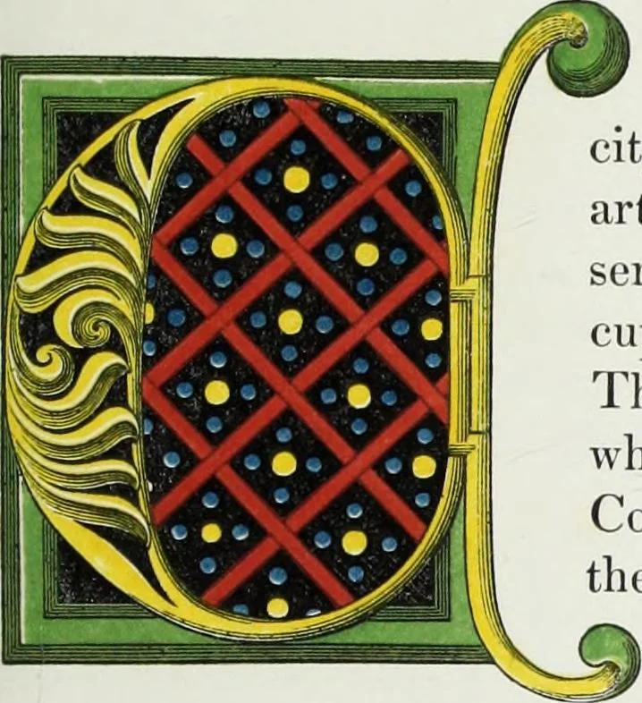 An illustration from Dresses and decorations of the Middle Ages, 1843, leaf 218