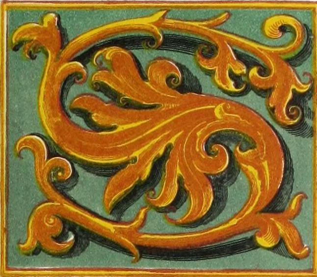 An illustration from Dresses and decorations of the Middle Ages, 1843, leaf 222