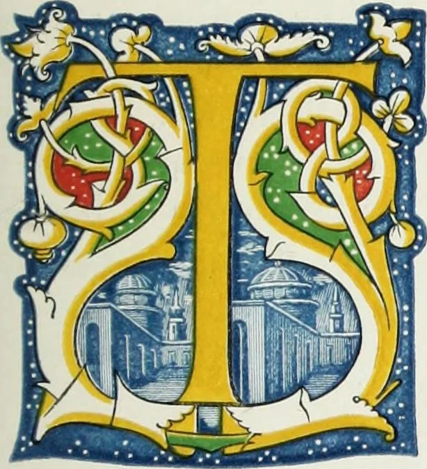 An illustration from Dresses and decorations of the Middle Ages, 1843, leaf 38