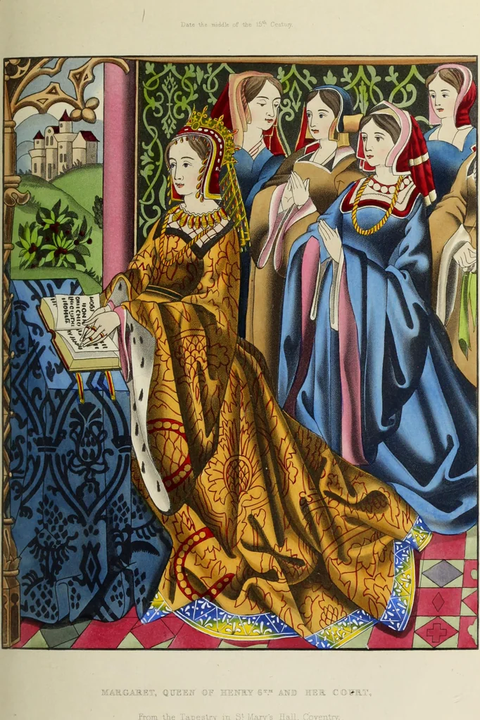 An illustration from Dresses and decorations of the Middle Ages, 1843, leaf 48