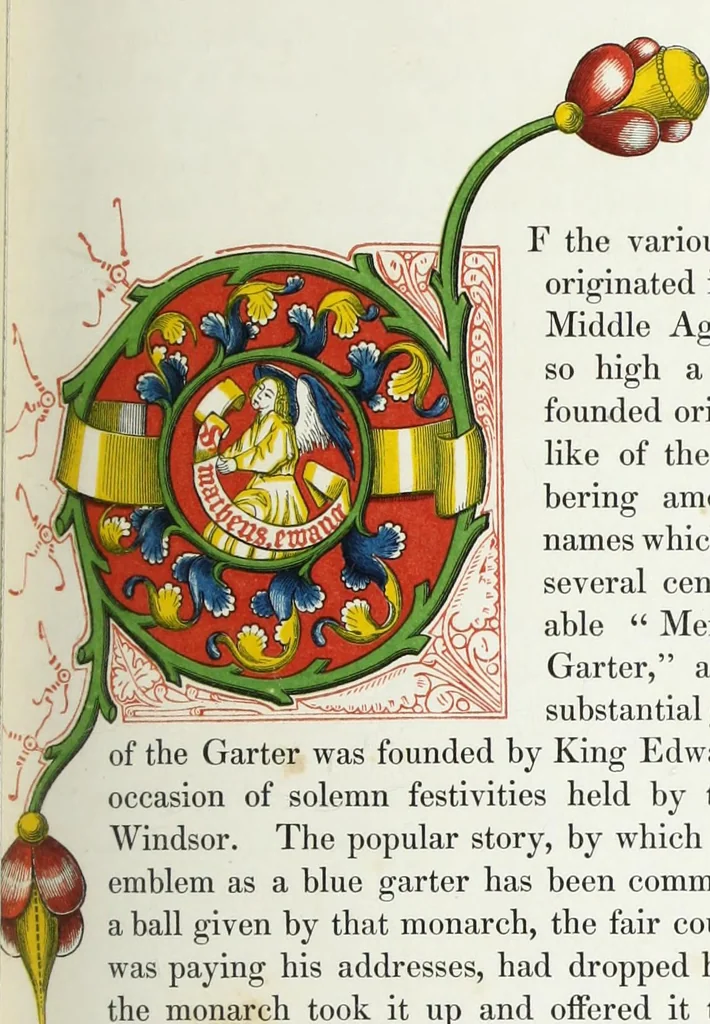 An illustration from Dresses and decorations of the Middle Ages, 1843, leaf 78