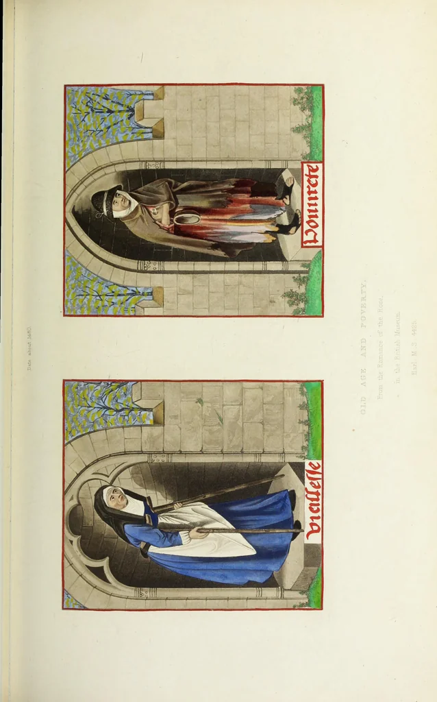 An illustration from Dresses and decorations of the Middle Ages, 1843, leaf 84