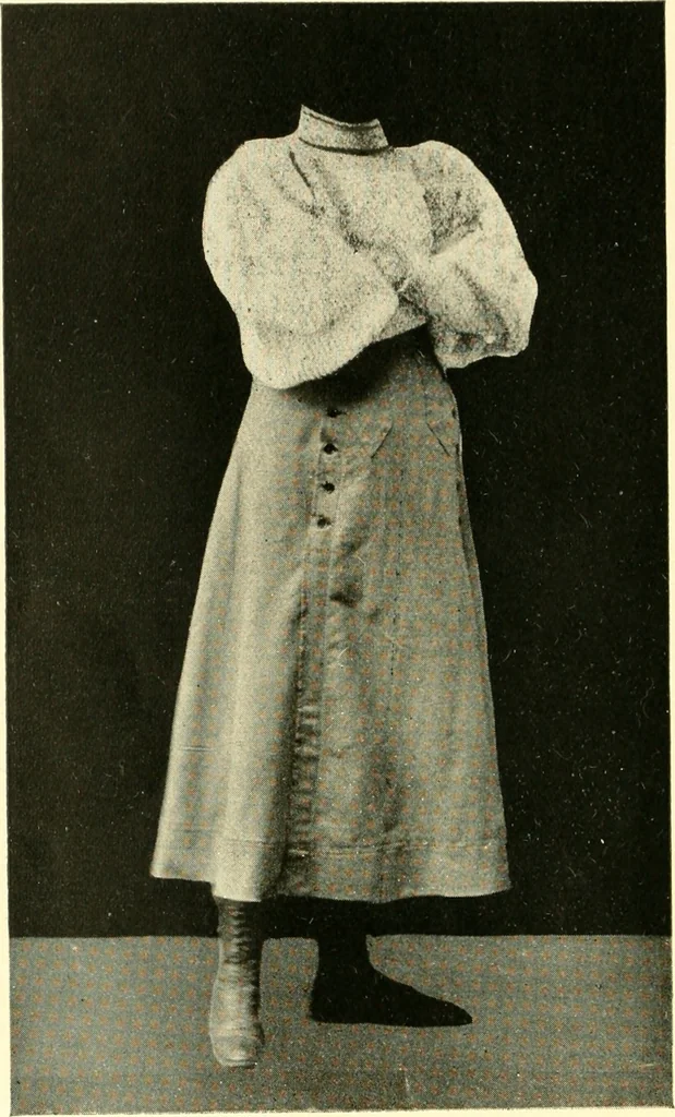 An illustration from Dress, and how to improve it, 1897, leaf 107