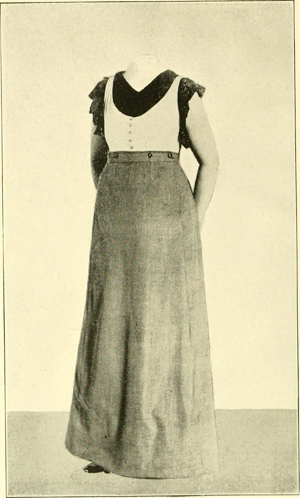An illustration from Dress, and how to improve it, 1897, leaf 121