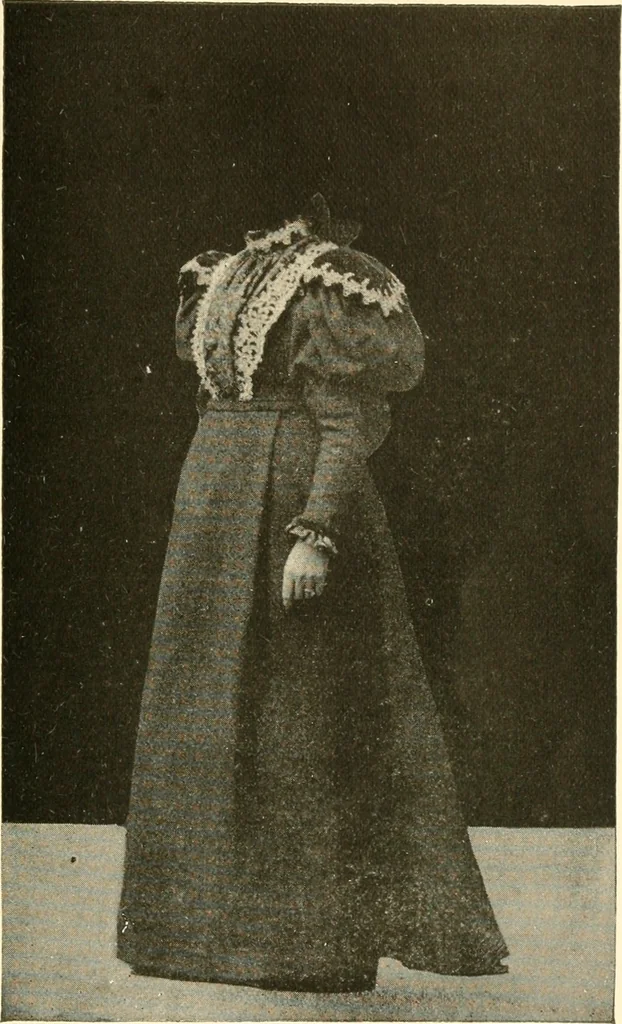 An illustration from Dress, and how to improve it, 1897, leaf 124