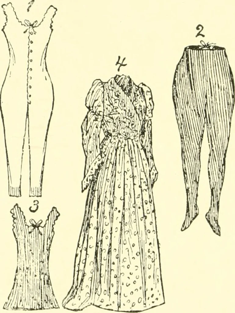 An illustration from Dress, and how to improve it, 1897, leaf 39