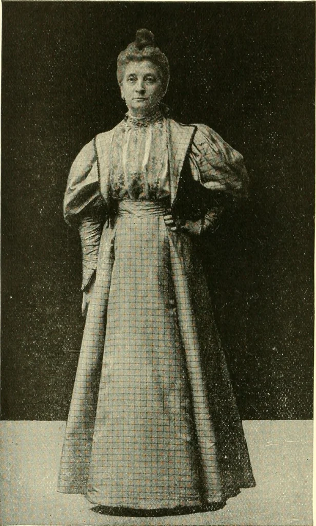 An illustration from Dress, and how to improve it, 1897, leaf 93