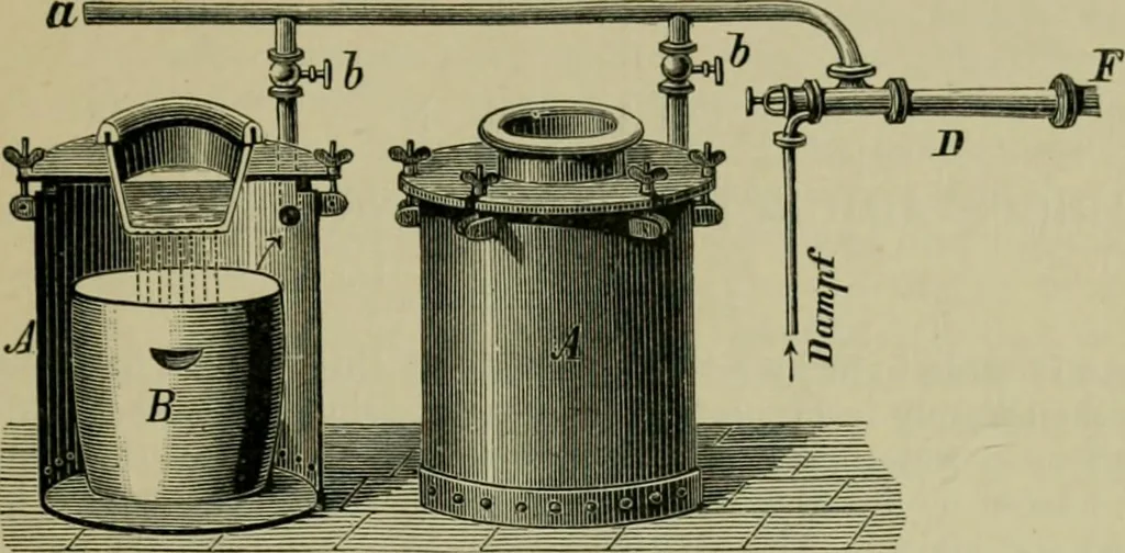 An illustration from Dressings and finishings for textile fabrics and their application; description of all the materials used in dressing textiles, 1911, leaf 121