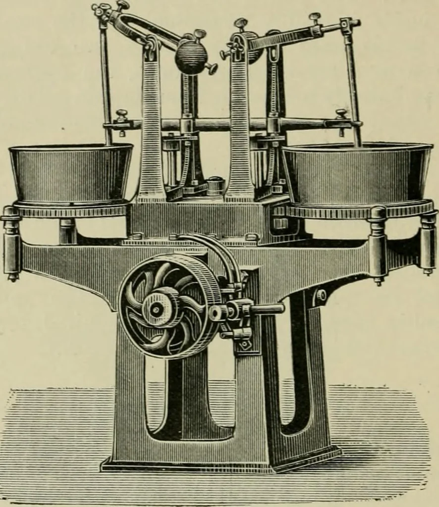 An illustration from Dressings and finishings for textile fabrics and their application; description of all the materials used in dressing textiles, 1911, leaf 136