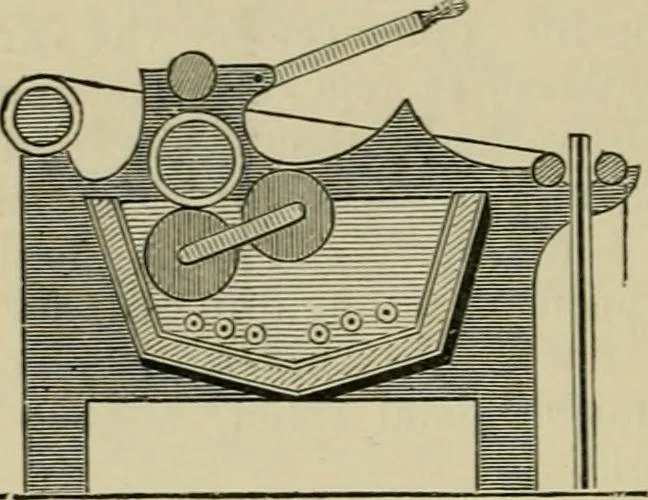 An illustration from Dressings and finishings for textile fabrics and their application; description of all the materials used in dressing textiles, 1911, leaf 246