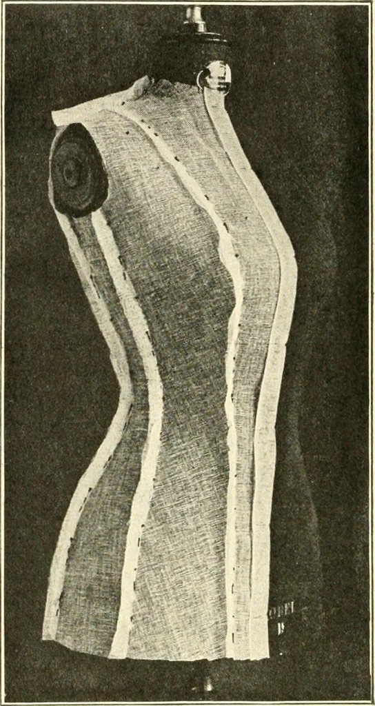 An illustration from Dressmaking, 1917, leaf 240