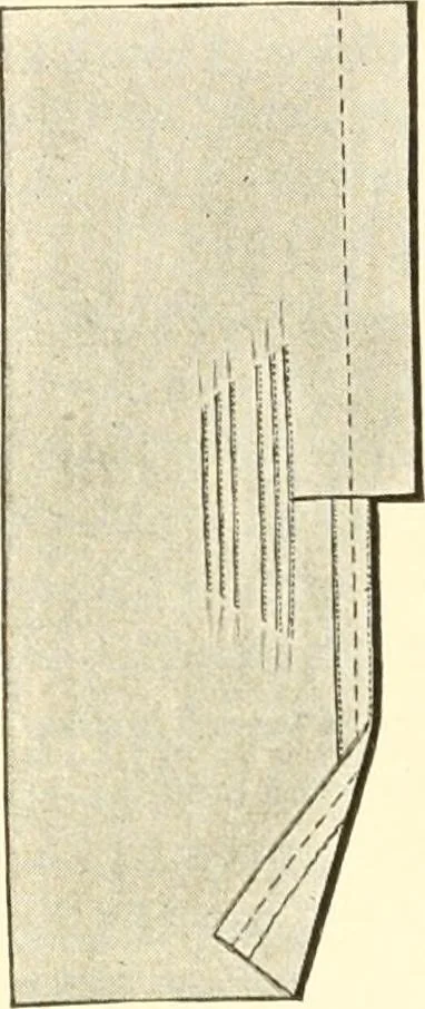 An illustration from Dressmaking, 1917, leaf 338