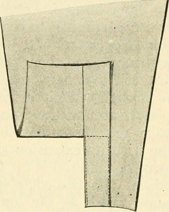 An illustration from Dressmaking, 1917, leaf 357
