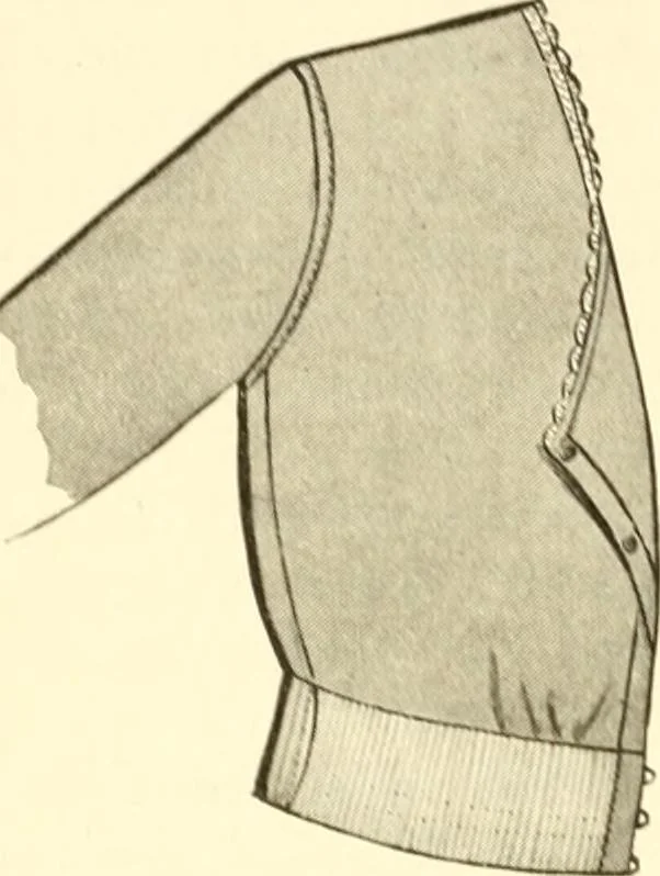 An illustration from Dressmaking, 1917, leaf 376