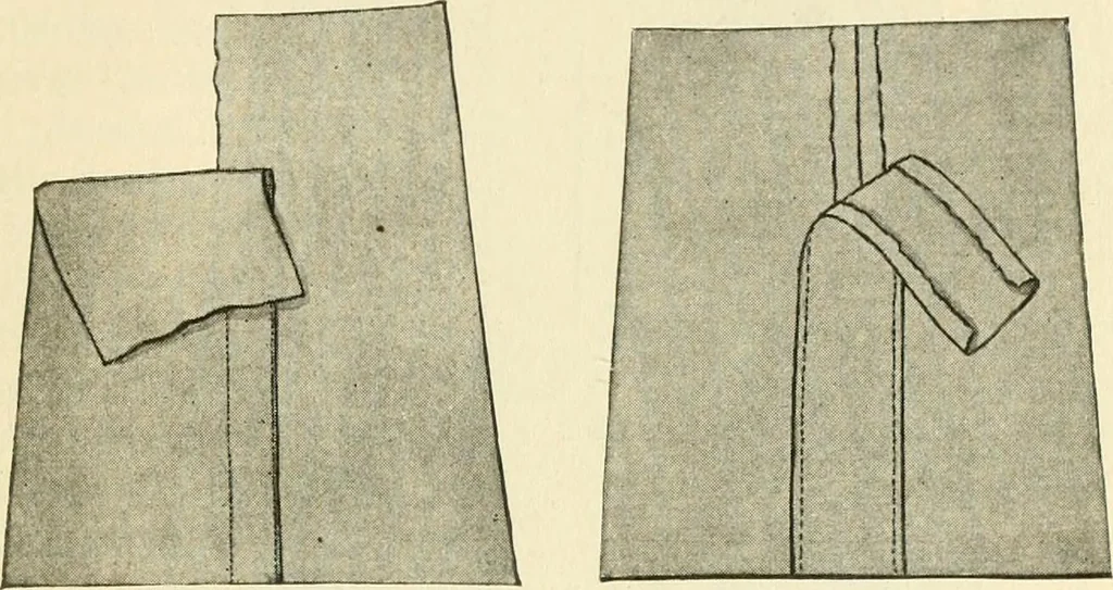 An illustration from Dressmaking, 1917, leaf 411