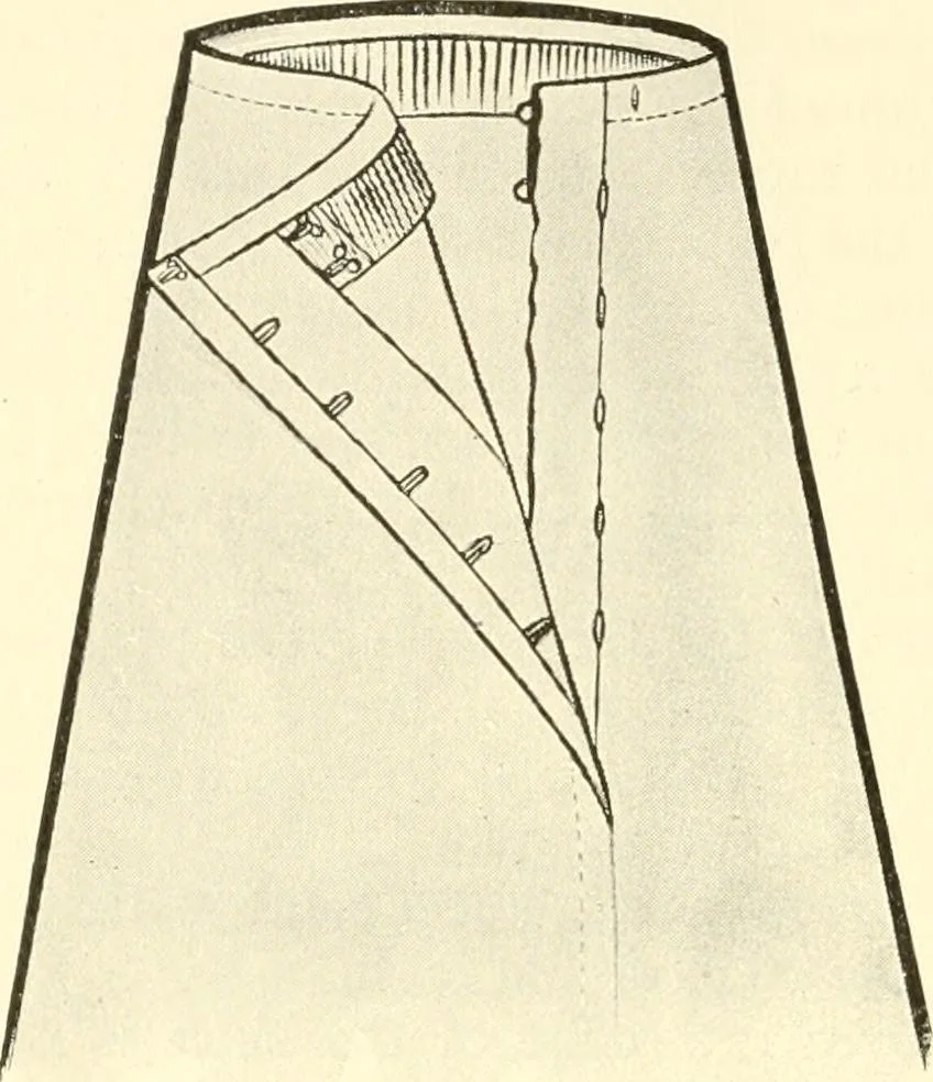 An illustration from Dressmaking, 1917, leaf 432