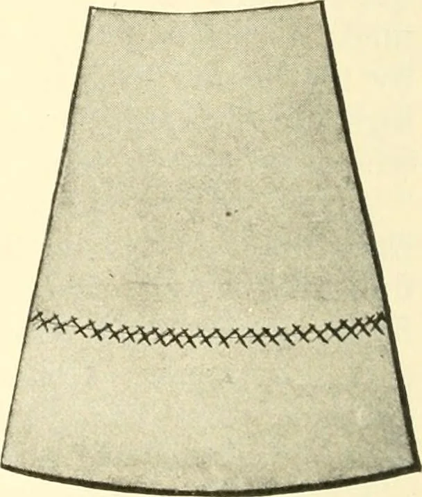 An illustration from Dressmaking, 1917, leaf 434