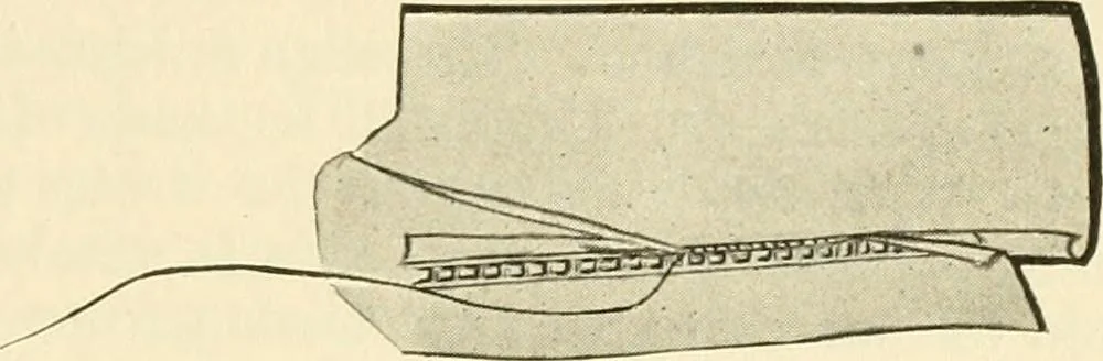 An illustration from Dressmaking, 1917, leaf 447