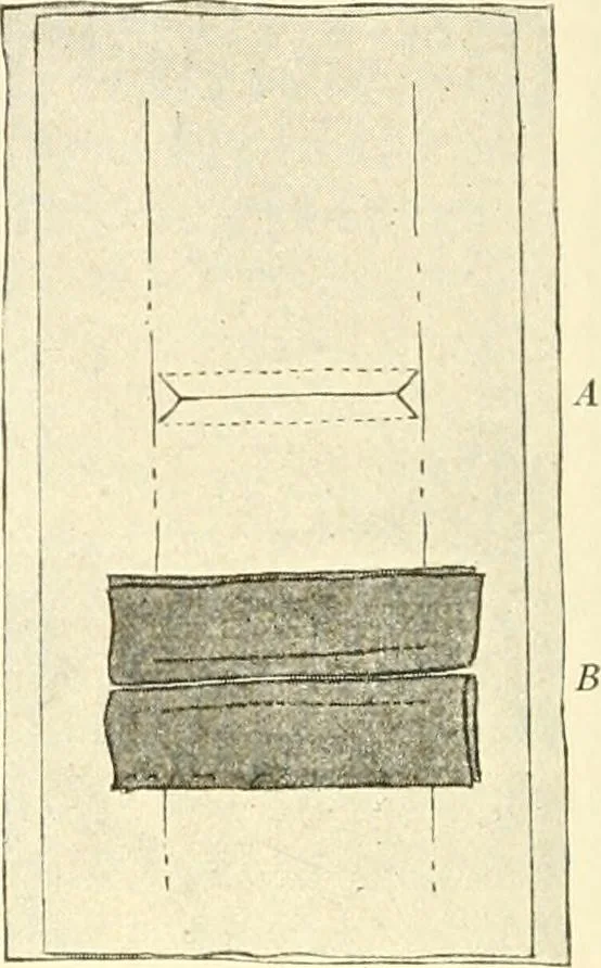 An illustration from Dressmaking, 1917, leaf 462