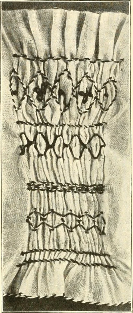 An illustration from Dressmaking, 1917, leaf 498