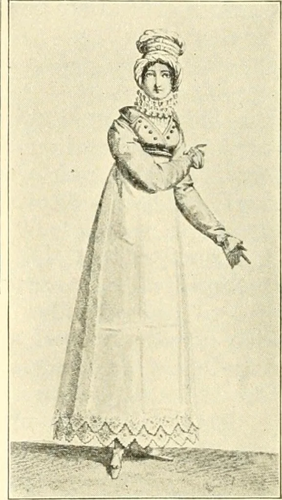 An illustration from Dressmaking, 1917, leaf 58