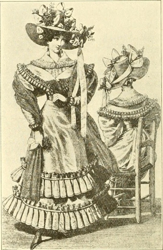 An illustration from Dressmaking, 1917, leaf 60