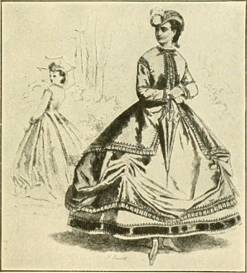 An illustration from Dressmaking, 1917, leaf 63