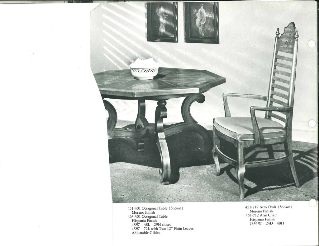 An illustration from Drexel Esperanto Furniture 1965, 1965, leaf 33